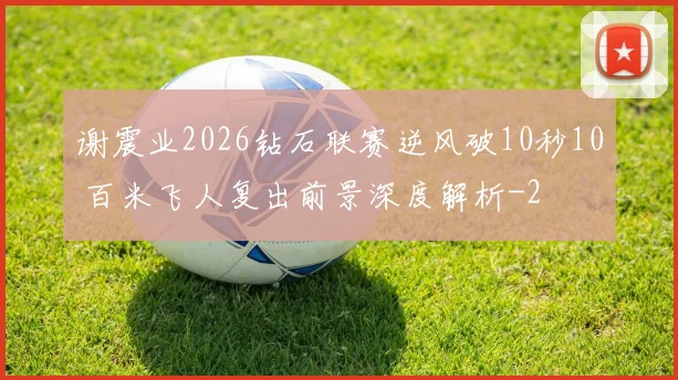 谢震业2026钻石联赛逆风破10秒10 百米飞人复出前景深度解析