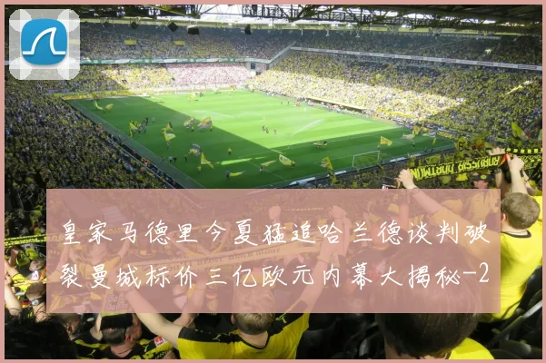 皇家马德里今夏猛追哈兰德谈判破裂曼城标价三亿欧元内幕大揭秘