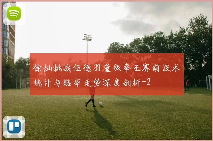 徐灿挑战伍德羽量级拳王赛前技术统计与赔率走势深度剖析